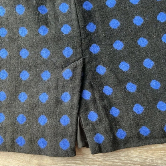 Talbots Polka Dots Wool Blend  Pencil Skirt - Picture 10 of 11